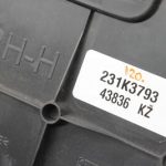 Toyota Avensis T27 instrumentu paneļa pārsegs labajā pusē 55317-05050-C0