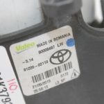 Oriģināls Toyota Avensis T27 kreisais miglas lukturis 81220-02110, 8122002110