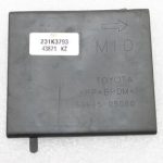 Toyota Avensis T27 centrālās konsoles gumijas paklājiņš MID 58815-05060, 5881505060
