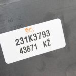 Toyota Avensis T27 centrālās konsoles gumijas paklājiņš MID 58815-05060, 5881505060
