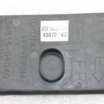 Toyota Avensis T27 centrālās konsoles gumijas paklājiņš FR 58815-05040, 5881505040