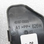 Toyota Avensis T27 stūres rata pārsegu pāra komplekts 4518705020C0, 4518605030C0