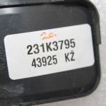 Toyota Avensis T27 stūres rata pārsegu pāra komplekts 4518705020C0, 4518605030C0