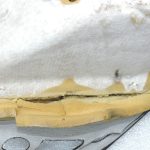 Toyota Avensis T27 priekšējā labā sēdekļa spilvens ar sildītāju 710710-5A10-C1