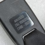 Oriģinālā Toyota Avensis T27 Aizmugurējās drošības jostas sprādzes centrālais dubultais 7348005060C1