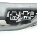 Oriģinālā Toyota Avensis T27 Aizmugurējās drošības jostas sprādzes centrālais dubultais 7348005060C1
