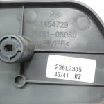 Toyota Avensis T27 Priekšējā labā sēdekļa apdare Interjera pārvalks 718610505060C0