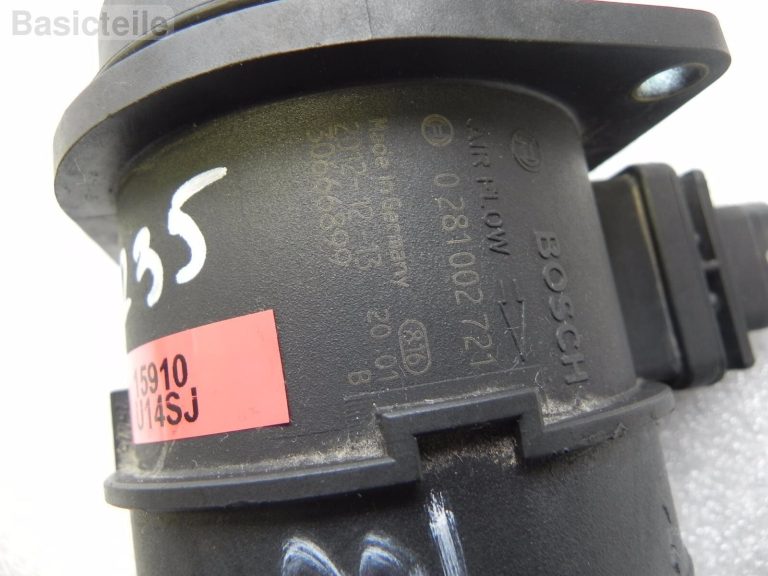 Oriģināls BOSCH masas gaisa plūsmas sensors LMM Hyundai Kia 0281002721