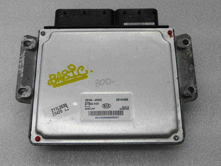 Kia Carnival VQ 2.9 CRDi motora vadības bloks Dzinēja ECU 39104-4X935