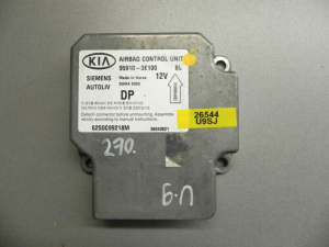 Kia Sorento Gaisa spilvenu vadības bloks ECU Gaisa spilvenu vadības bloks Beznegadījums 95910-3E100