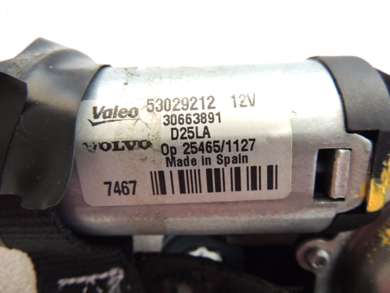 VOLVO V70 III XC70 II XC60 TĪRĪTĀJA MOTORS AIZMUGURĒJĀ TĪRĪTĀJA MOTORS 30663891 31290787