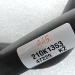 Oriģināla Volvo S80 II S60 II V70 III 2.0 D5 gaisa kondicioniera sildītāja šļūtene 31274927
