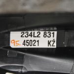 Volvo S80 II jumta antenas pārsegs 452 Black Sapphire 39850329 39850327