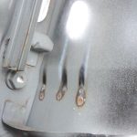 Volvo S80 II Aizmugurējo durvju aizmugurējā labo durvju aizmugurējā daļa – Krāsa – 452 – Melna safīra metālika
