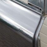 Volvo S80 II Aizmugurējo durvju aizmugurējā labo durvju aizmugurējā daļa – Krāsa – 452 – Melna safīra metālika