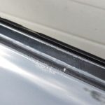 Volvo S80 II Aizmugurējo durvju aizmugurējā labo durvju aizmugurējā daļa – Krāsa – 452 – Melna safīra metālika