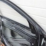 Volvo S80 II priekšējās kreisās durvis Kreisās durvis – Krāsa – 452 – Melns safīra metālika tonis