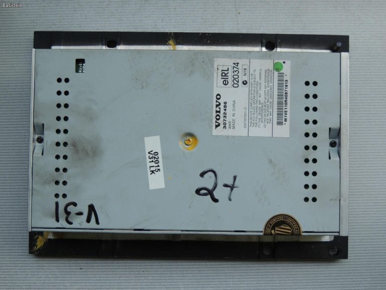 Volvo S40 II V50 XC90 Pastiprinātāja audio vadības bloks 30732486 AUDIOMODULE