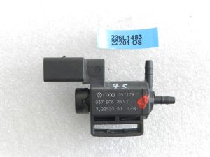 VW AUDI SKODA SEAT BKG BAG BLP BLN BLF Vakuuma vārsts Solenoīda vārsts 037906283C
