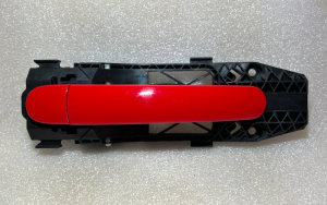 Volkswagen Polo aizmugurējais ārējais rokturis D8 / P3G flash sarkans 5n0837205