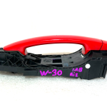 Volkswagen Polo aizmugurējais ārējais rokturis D8 / P3G flash sarkans 5n0837205