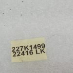 Volkswagen Tiguan II Aizmugurējā labā bampera atstarotājs 5NA945104 5NA945106A