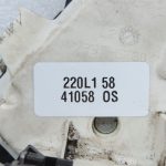 VW Sharan 7N Durvju slēdzene priekšējā kreisā Durvju slēdzene priekšējā kreisā 5K1837015D