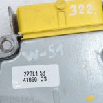 Volkswagen Sharan 7N SRS gaisa spilvenu vadības bloka vadības bloka moduļi 7N095959655C00Z