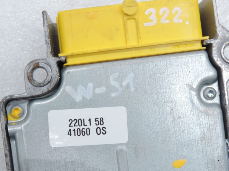 Volkswagen Sharan 7N SRS gaisa spilvenu vadības bloka vadības bloka moduļi 7N095959655C00Z