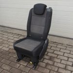 VW Sharan 7N Aizmugurējais kreisais sēdeklis ISOFIX JJ / N2N