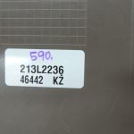 Oriģinālais VW Tiguan 5N atzveltnes atlokāms galds Latte Macchiato Brown 1T0881861E