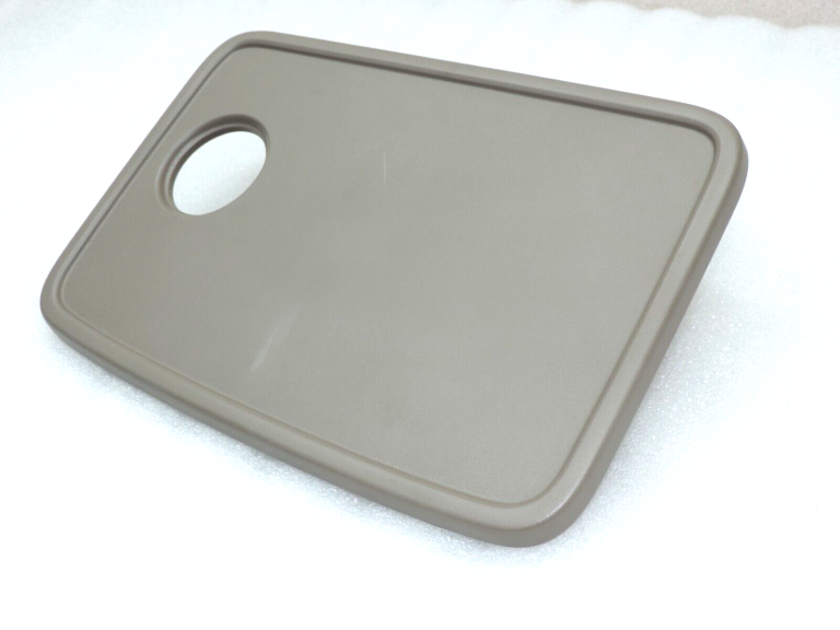 Oriģinālais VW Tiguan 5N atzveltnes atlokāms galds Latte Macchiato Brown 1T0881861E