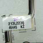 Oriģinālais VW Tiguan 5N Priekšējā labā sēdekļa aizņemtības sensors OCS sensora paklājs 1K0963553