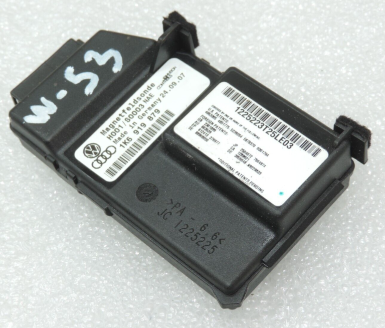 Oriģināls VW Tiguan 5N kompasa sistēmas magnētiskā lauka sensora vadības bloks 5N0919879