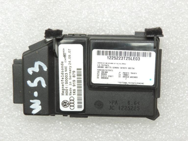 Oriģināls VW Tiguan 5N kompasa sistēmas magnētiskā lauka sensora vadības bloks 5N0919879