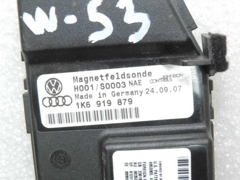 Oriģināls VW Tiguan 5N kompasa sistēmas magnētiskā lauka sensora vadības bloks 5N0919879