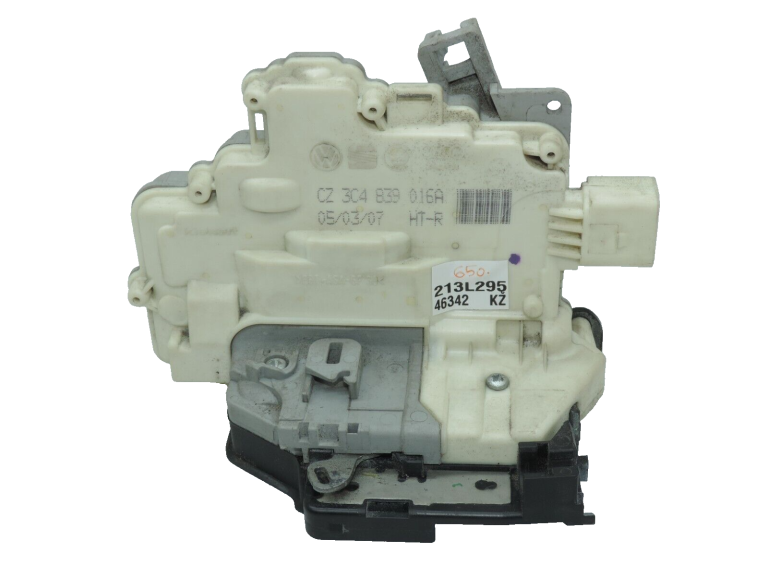Oriģināls VW Tiguan 5N Passat B6 B7 Audi Q7 Aizmugurējā labās puses durvju slēdzene 3C4839016A
