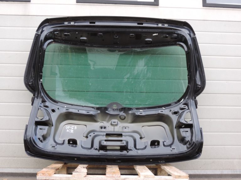 Volkswagen Tiguan 5N (2007-2012) aizmugurējā durvju konstrukcija LC9X Deep Black 5N0827025G