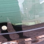 Volkswagen Tiguan 5N (2007-2012) aizmugurējā durvju konstrukcija LC9X Deep Black 5N0827025G