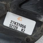 Oriģināls Volkswagen Tiguan 5N aizmugurējā vāka VW emblēma ar uzrakstu 3C9853630