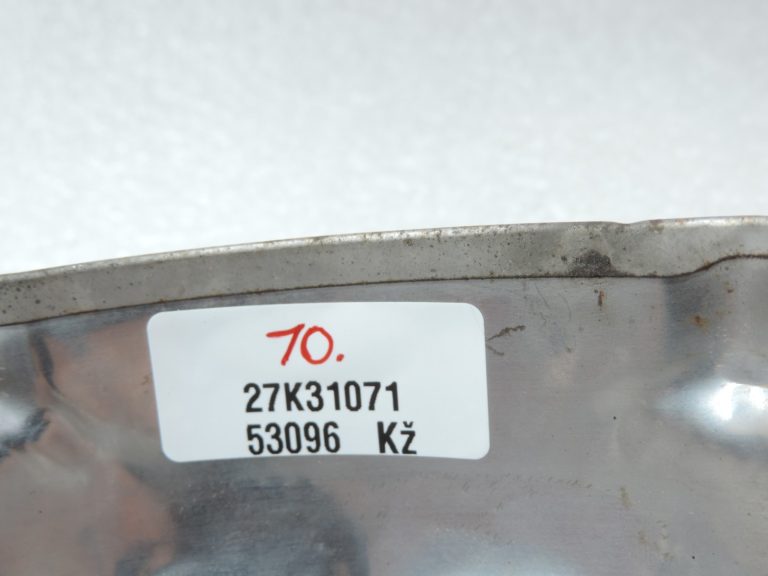 Oriģinālā Volkswagen Tiguan 5N Audi 2.0 TDI turbokompresora siltuma aizsardzība 03L129969A