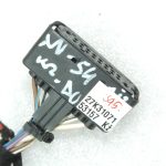 Oriģinālā Volkswagen Tiguan 5N Aizmugurējo kreiso durvju instalācija 5N0971693A