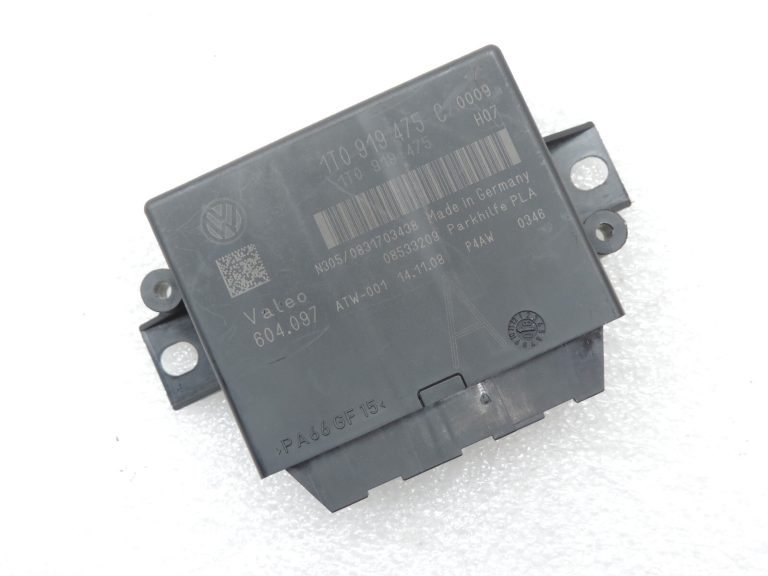 Oriģināls Volkswagen Tiguan 5N PDC stāvvietas palīgsistēmas vadības bloks 1T0919475C