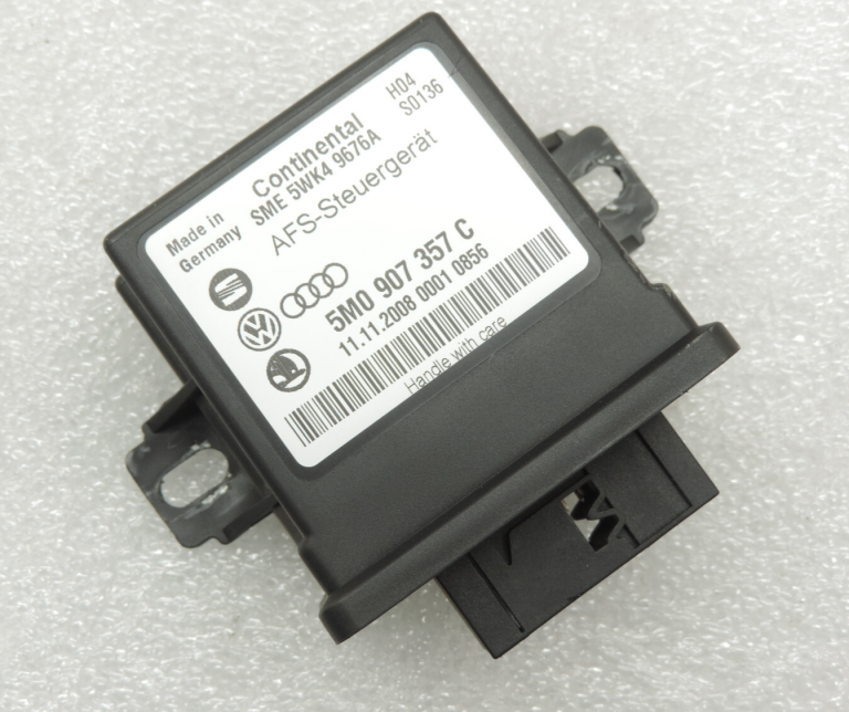 Oriģināls Volkswagen Tiguan 5N AFS vadības bloks pagrieziena apgaismojums/gaismas lukturu diapazons 5M0907357C