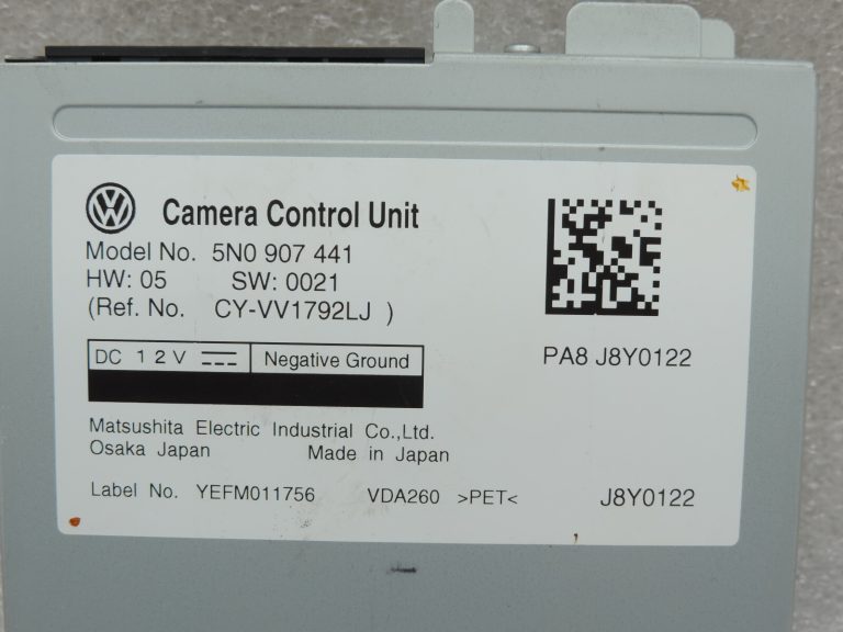 Oriģināls Volkswagen Tiguan 5N atpakaļgaitas kameras vadības bloks 5N0907441