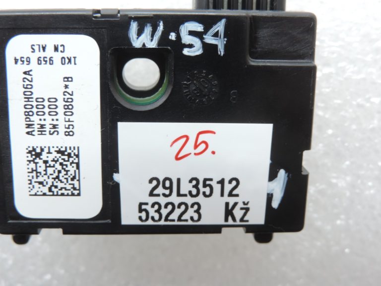 Oriģinālais Volkswagen Tiguan 5N VW Audi Seat Skoda Stūres leņķa sensors 1K0959654