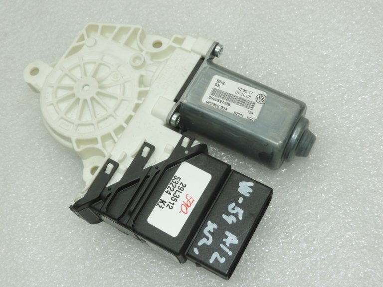 Oriģinālais Volkswagen Tiguan 5N aizmugurējā kreisā loga regulatora motors 5N0959703B