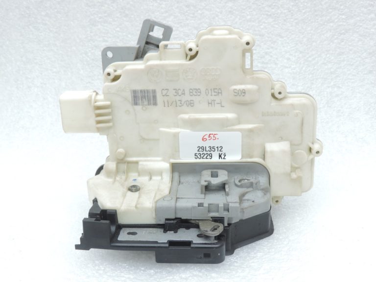 Oriģināls Audi Q7 4L Aizmugures kreiso durvju slēdzene 3C4839015A
