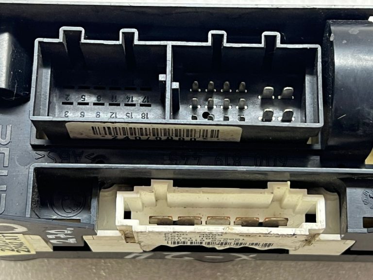 VW ventilācijas apkures vadības panelis 6q0819045p