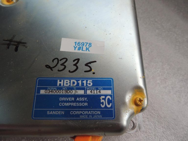 Honda Civic Hybrid Vadības bloks HBD115 5C Vadītāja assy Unit 38850RMXA03